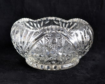 Vintage L.E. Smith Glass Company Schale (2663B)