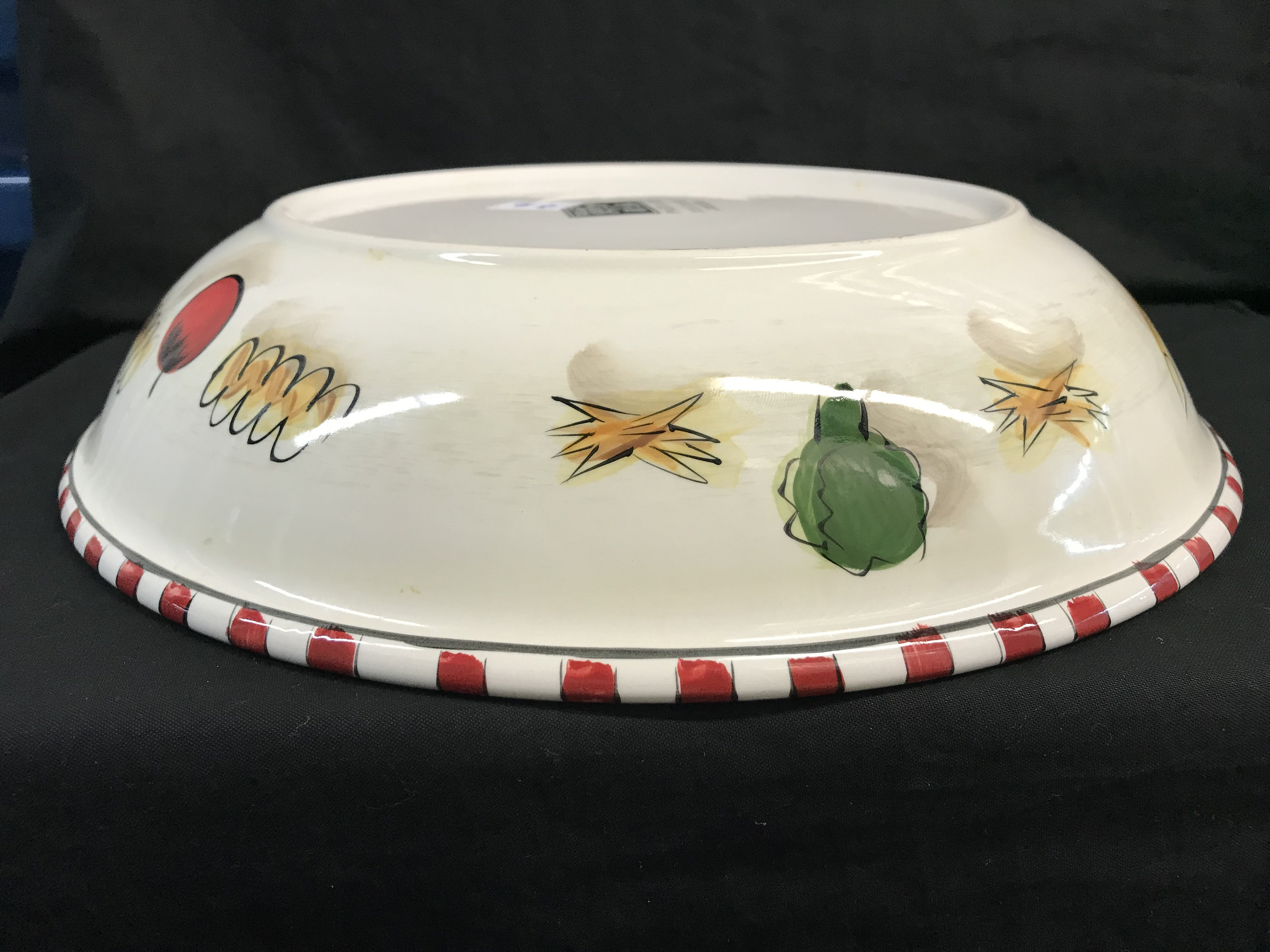 Tabletops Gallery pasta 101 Handpainted Pasta Bowls/serving Bowl Etsy