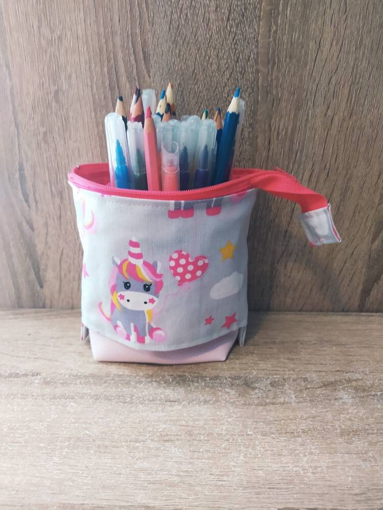 Trousse Pot Motif Licorne