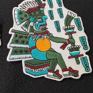 Mexica Tribe patch Tenochtitlan, Mexico, Tribal Flag, Eagle atl