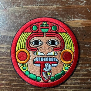 SALE Aztec Mayan Calendar Back Patch Large Backpatch, South American, Punk  Patches for Jackets, Biker Jacket, Heavy Metal, Goth Patches 