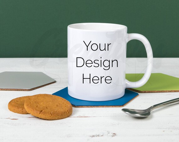 Blank Mug Mockup Styled Stock Photograph White Cup Mockup