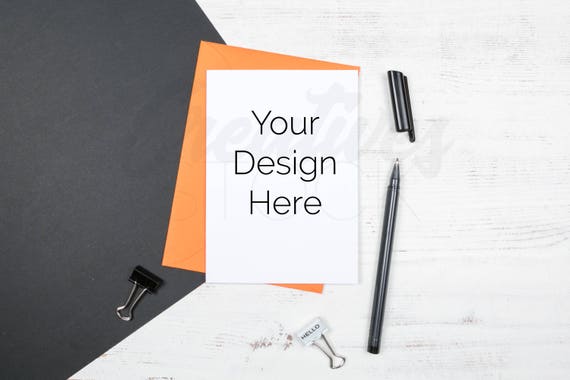 Halloween Card Card Mockup Styled Stock Photograph Stationery Mock Halloween Card Card Mockup Styled Stock Photograph Stationery Mock
