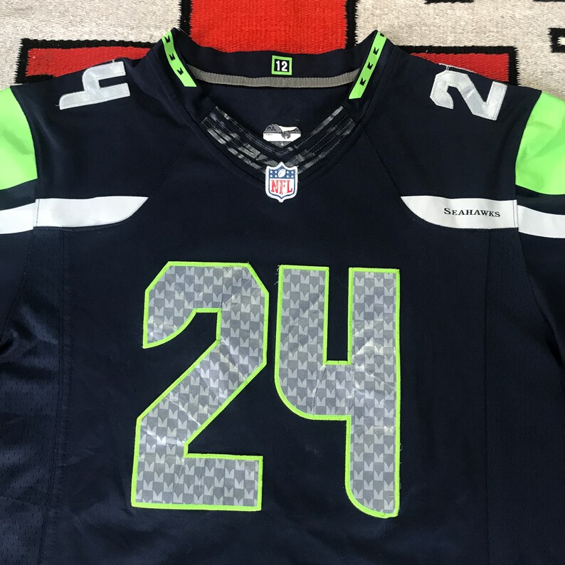 marshawn lynch reebok seahawks jersey