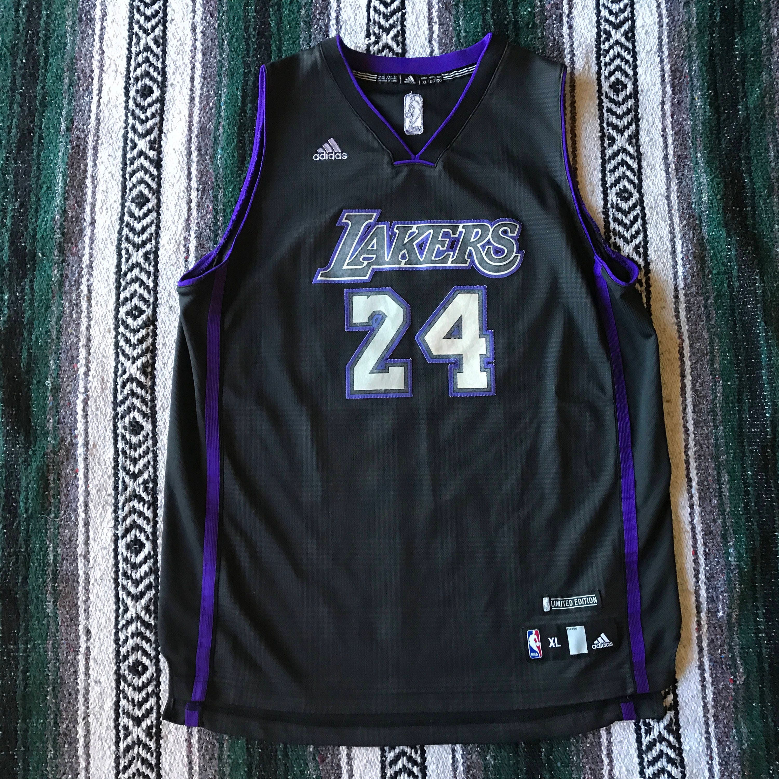 kobe bryant black jersey adidas