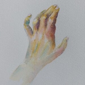 Hand study Professional Watercolour