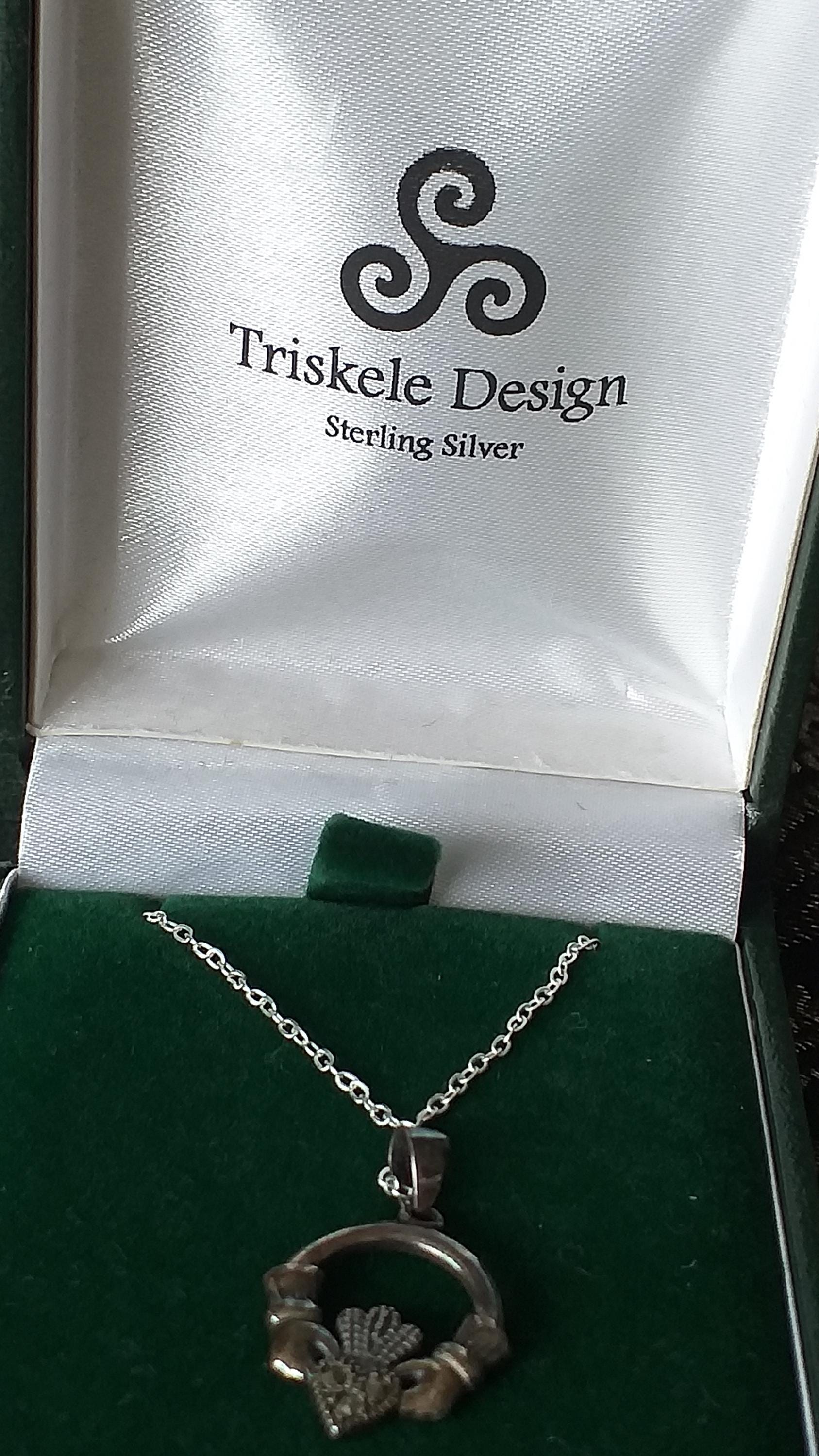 80’s 90’s vintage クラダネックレス silver 80's 90's vintage クラダネックレス silver