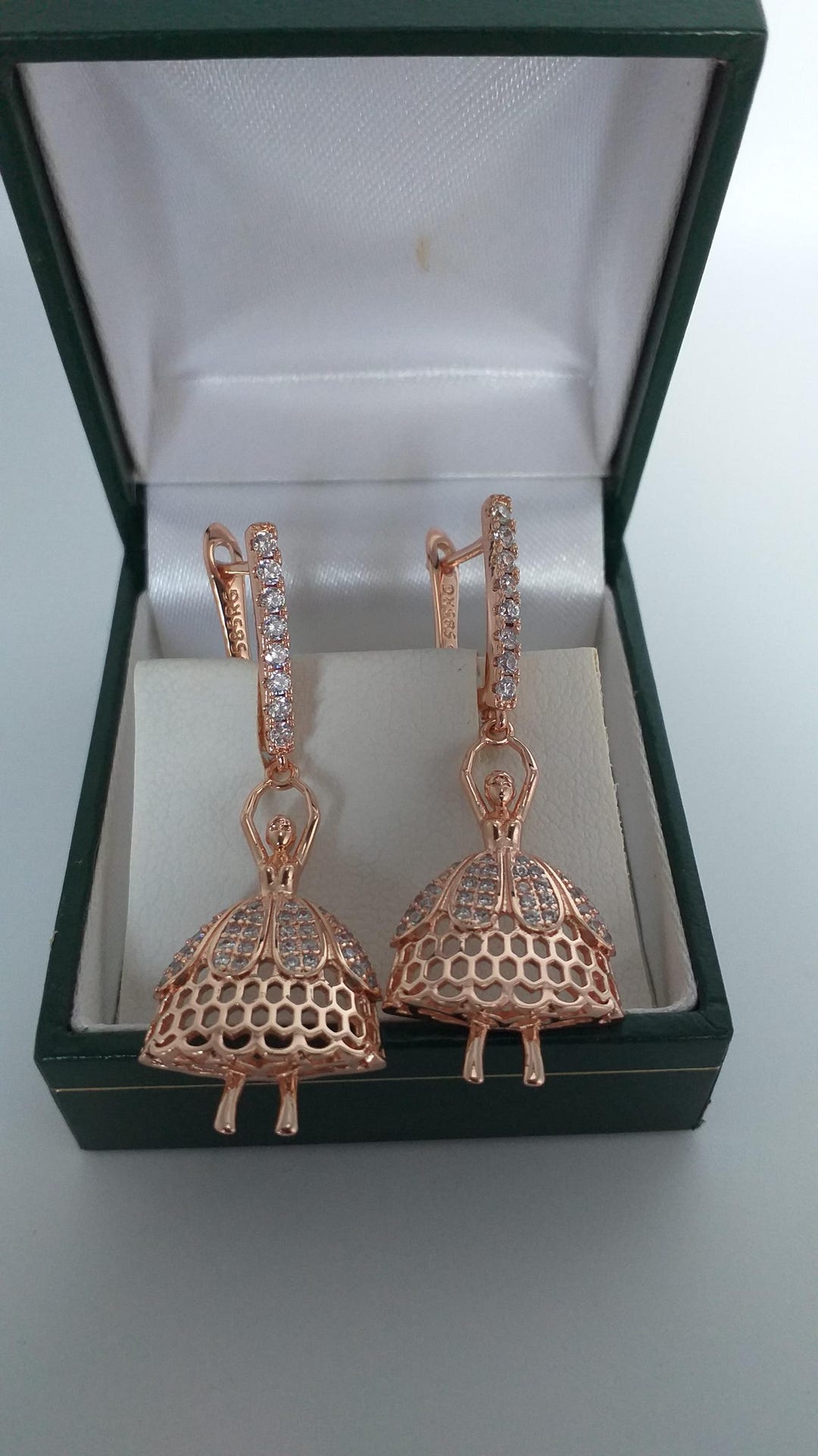 Boucles d'oreilles clips vintage ovales en argent 925 poinçon polonais – Le Charme des Violettes - Brocante en ligne
