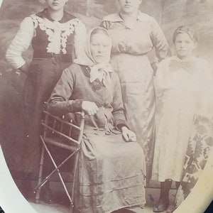 Antique Vintage 1850-s Victorian Large Picture in Large Original Frame.