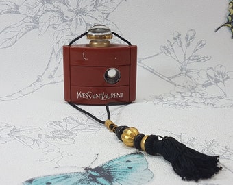 Vintage YSL Opium Perfume Bottle: Collectable French Design (Empty)