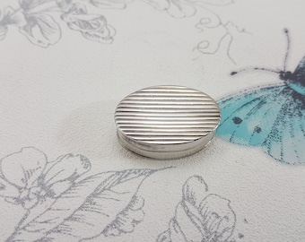 Vinagreta de plata esterlina de Jorge III: Pastillero antiguo de raya diplomática, Londres, 1802