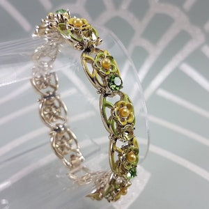 JEWELCRAFT サイン入りの美しいヴィンテージ ゴールド トーン