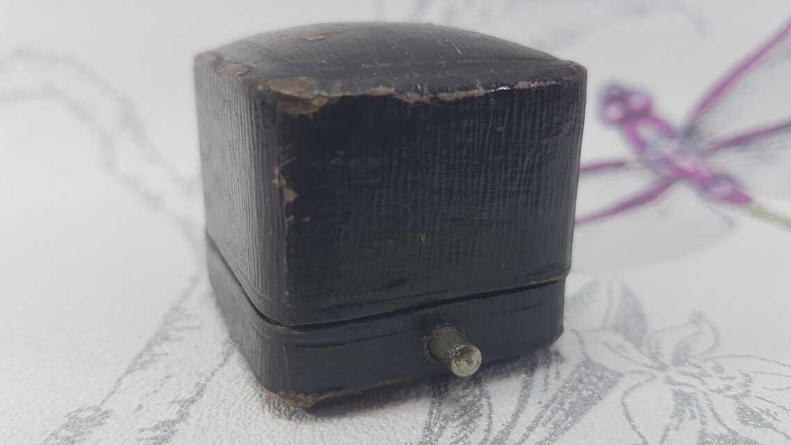 Antique Victorian ring box vintage jewellery box Etsy
