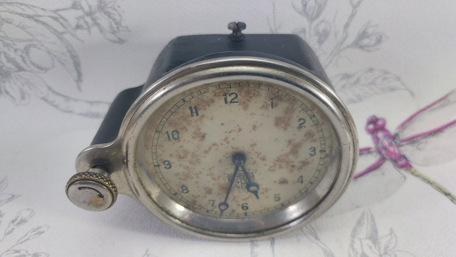 Vintage Smiths Car Clock Art Deco Smiths Car Dashboard Clock Etsy UK
