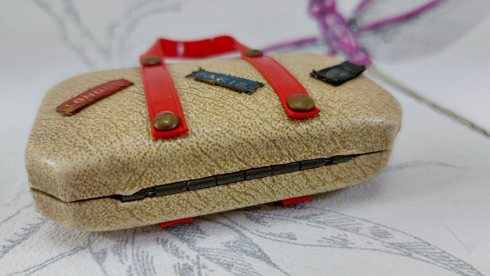 Vintage Novelty Manicure Set Vintage Suitcase Manicure Set Etsy UK