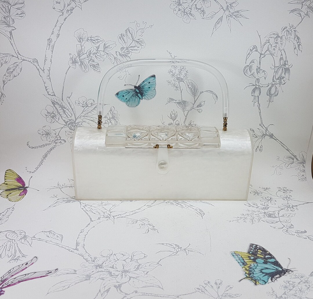 Insecto Clutch Metacrilato Bolso Clutch Fiesta Clutch Verde Agua Bolso Clutch Aguamarina El