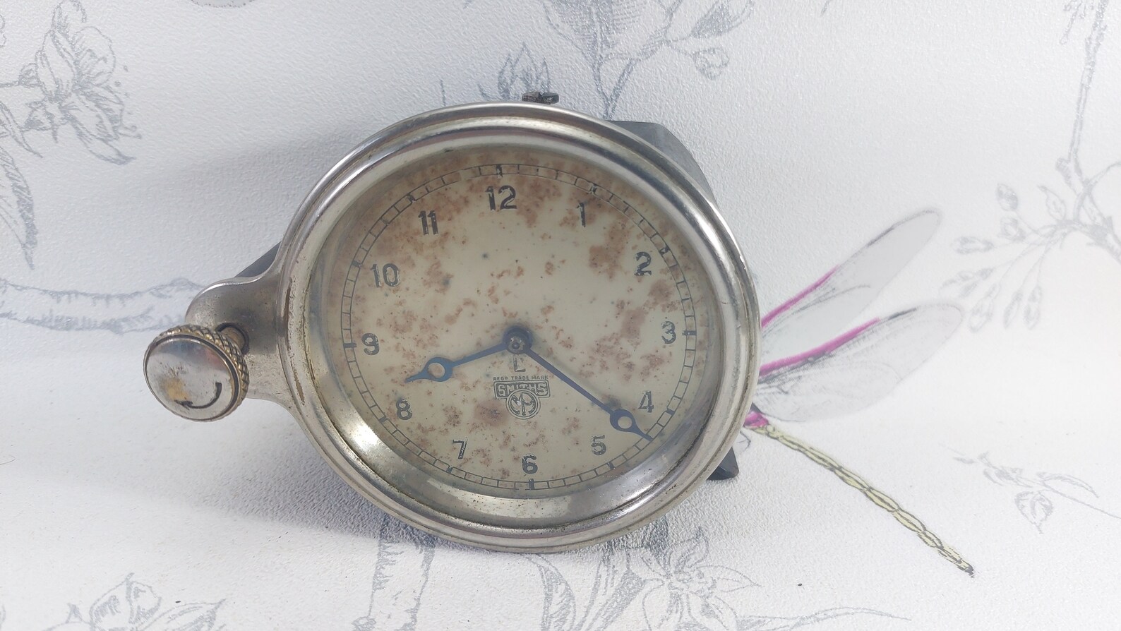 Vintage Smiths Car Clock Art Deco Smiths Car Dashboard Clock Etsy UK