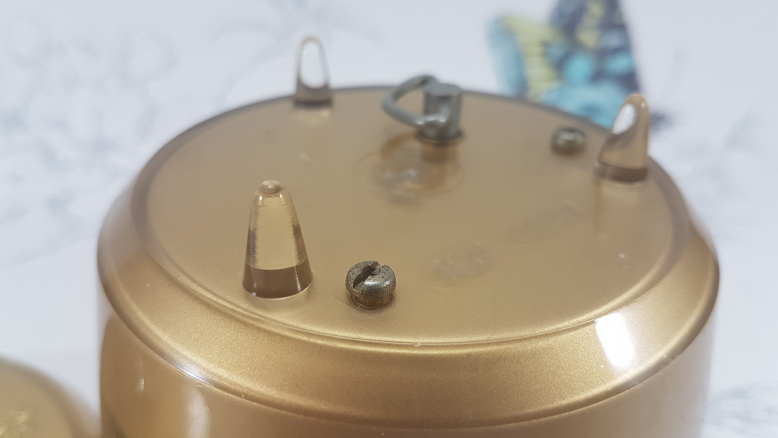 Vintage Music Box Powder Bowl With Rhinestone Jewelled Lid Etsy UK