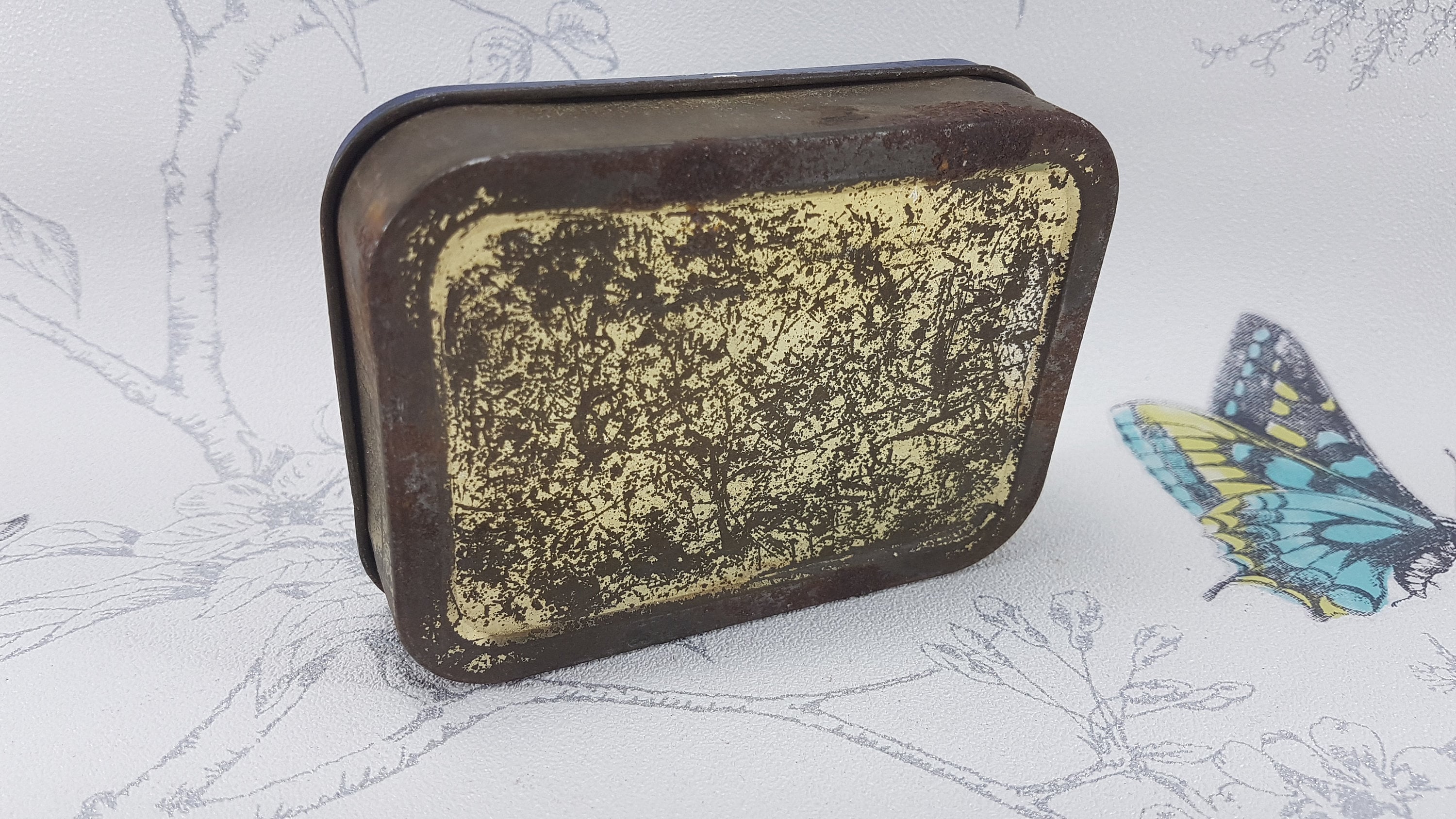 Vintage Ogden's St Julien Tobacco Tin: Collectible Home Decor