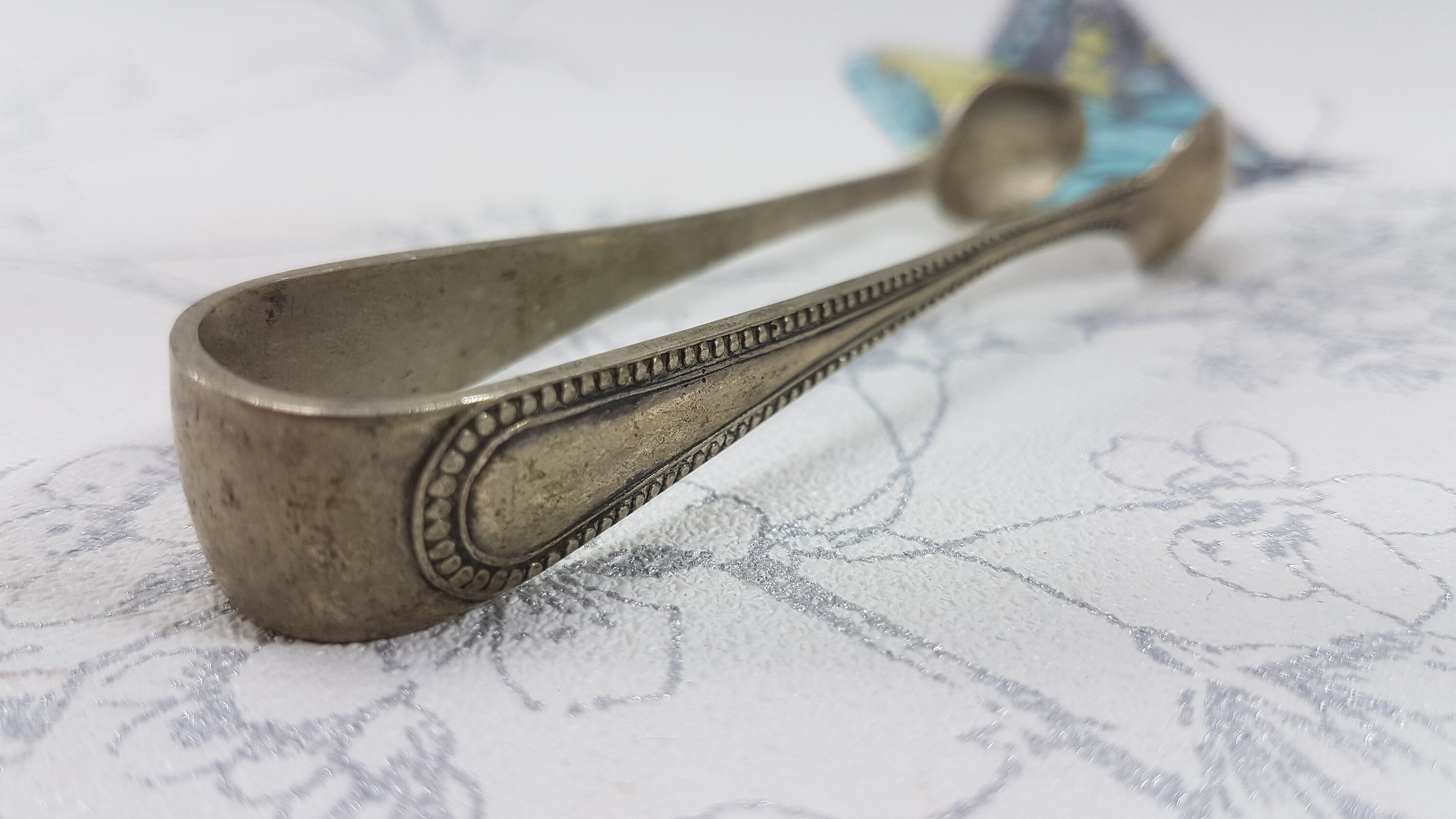 Vintage EPNS Sugar Tongs Antique Silver Plated Sugar Tongs Etsy