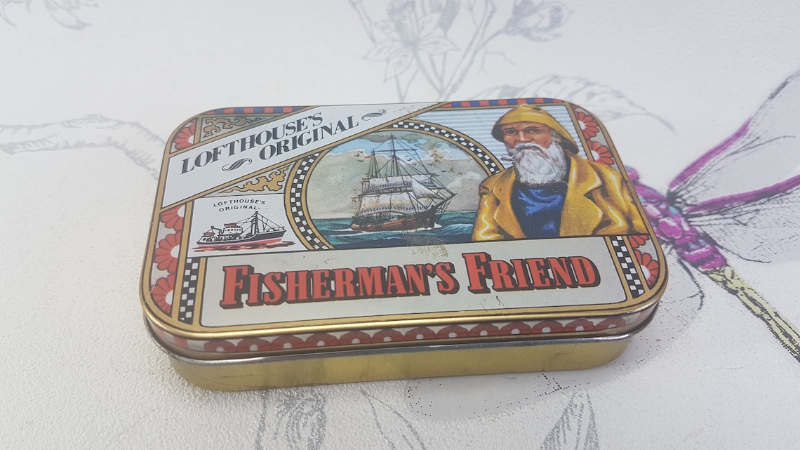 Boîte Métal Vintage Fisherman's Friend / Lofthouse's / Chupa Chups