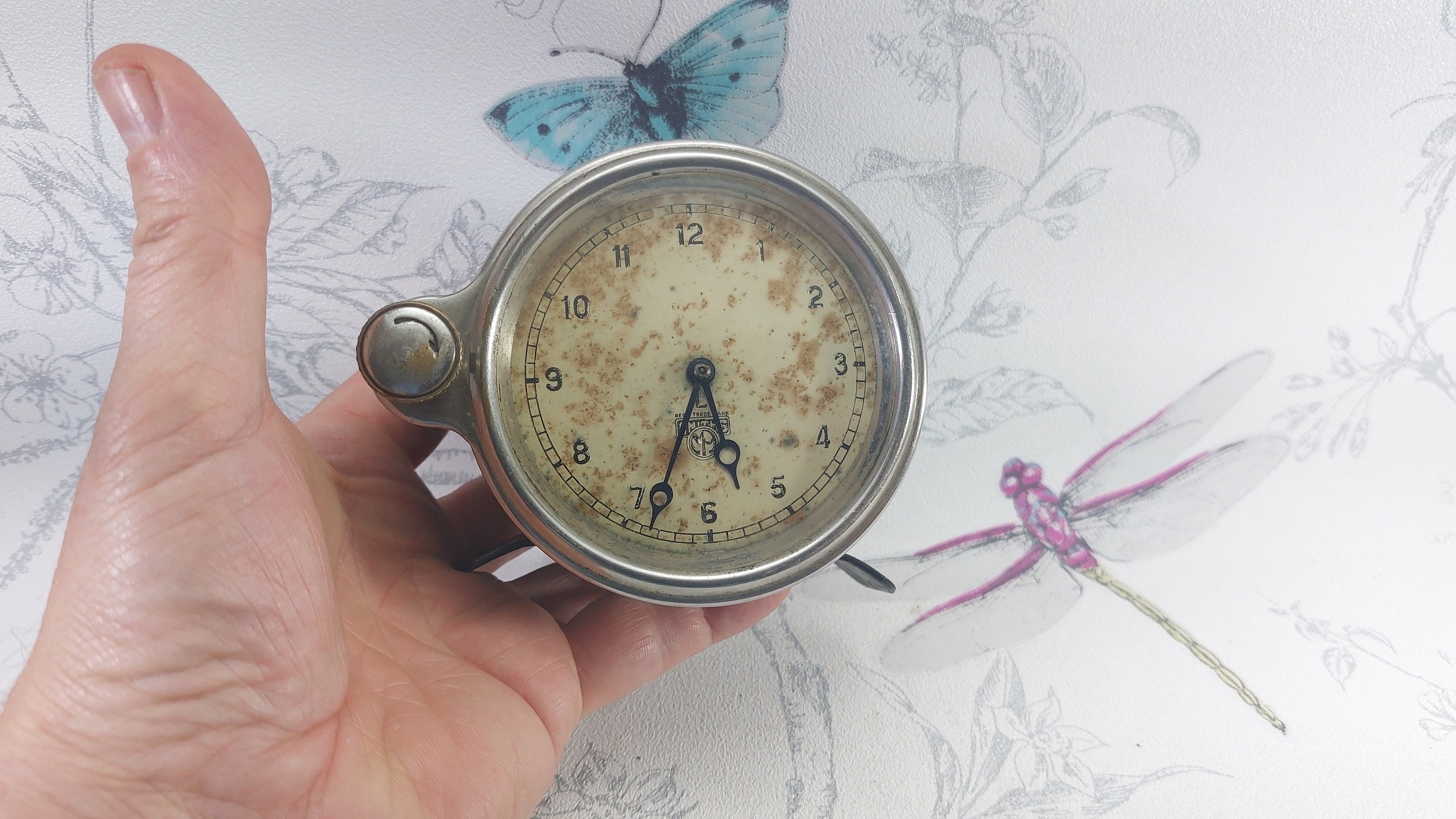 Vintage Smiths Car Clock Art Deco Smiths Car Dashboard Clock Etsy UK