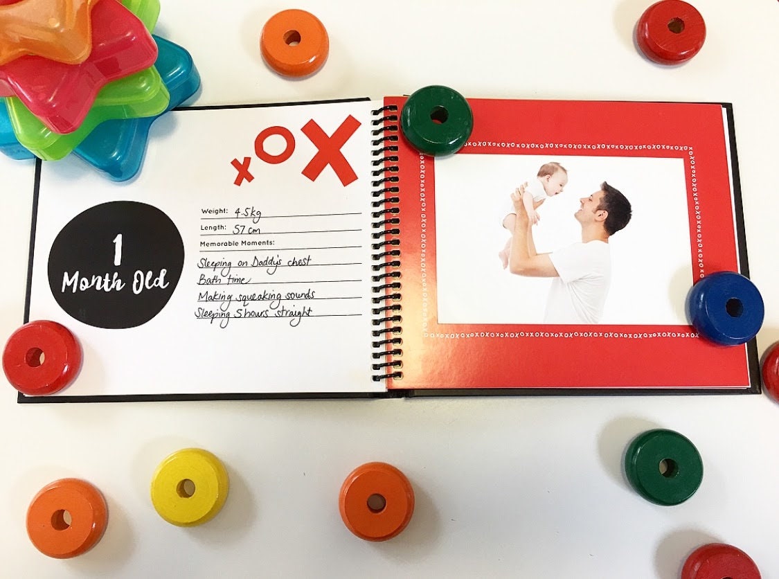 ALL ABOUT ME Baby Memory Book Etsy Australia