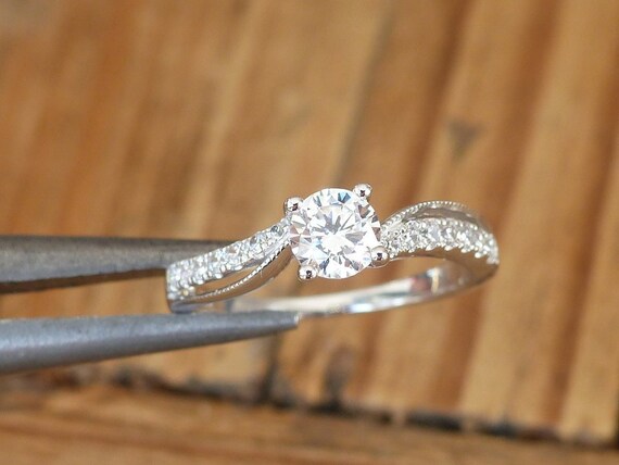 Belle Bague Thai argent sterling Taille US = 11//V.