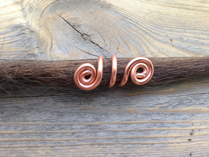 Jewelry of dreads copper aluminum wire