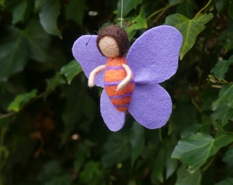 Schmetterling gefilzt Frühling