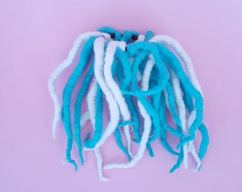 Hair Jewelry Felted / Hair Shag