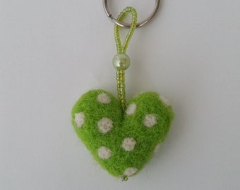 Felted keychain