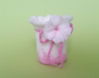 Felted lantern