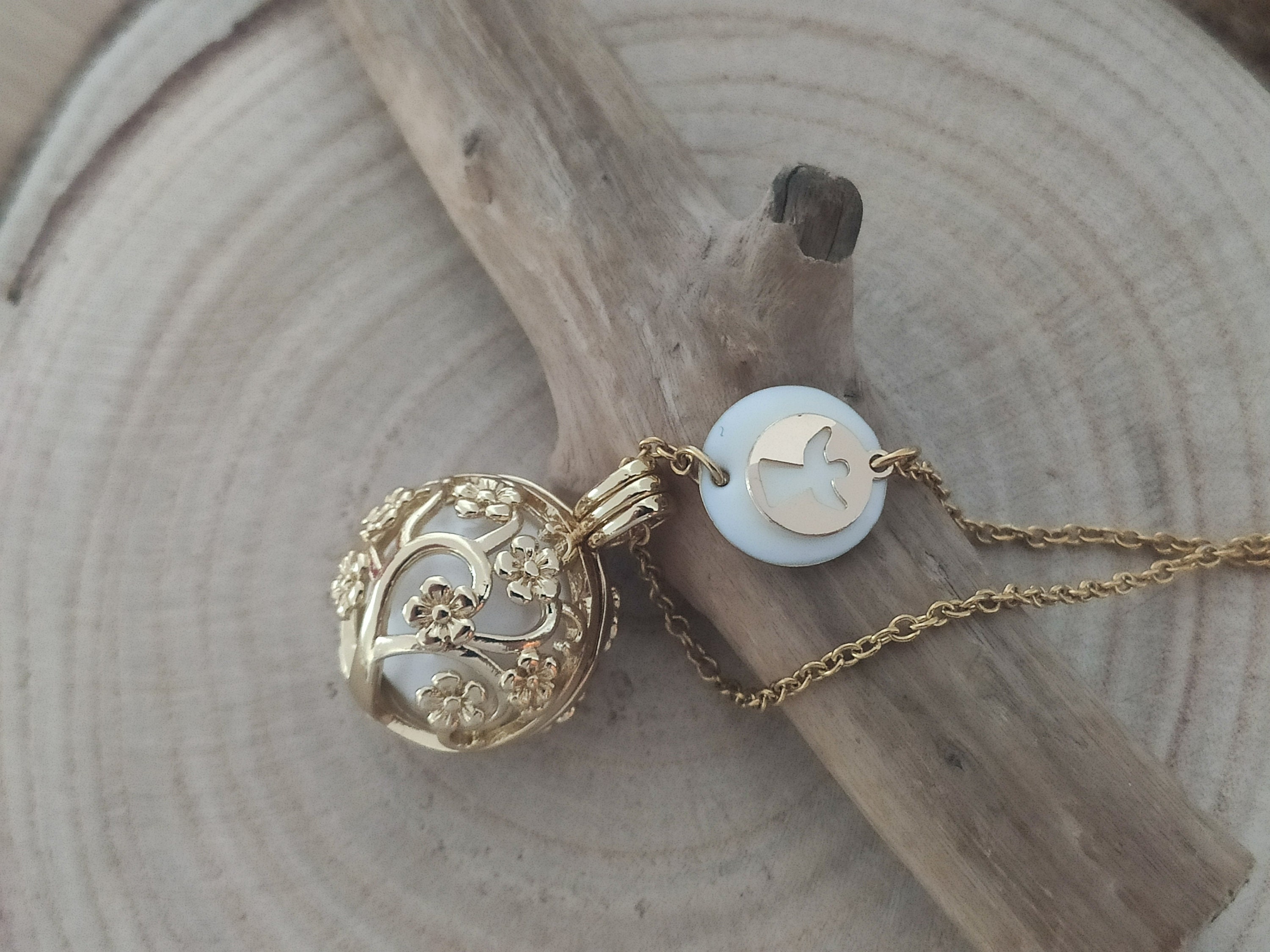 CELESTIA Zwangerschap klankbol ketting Bola