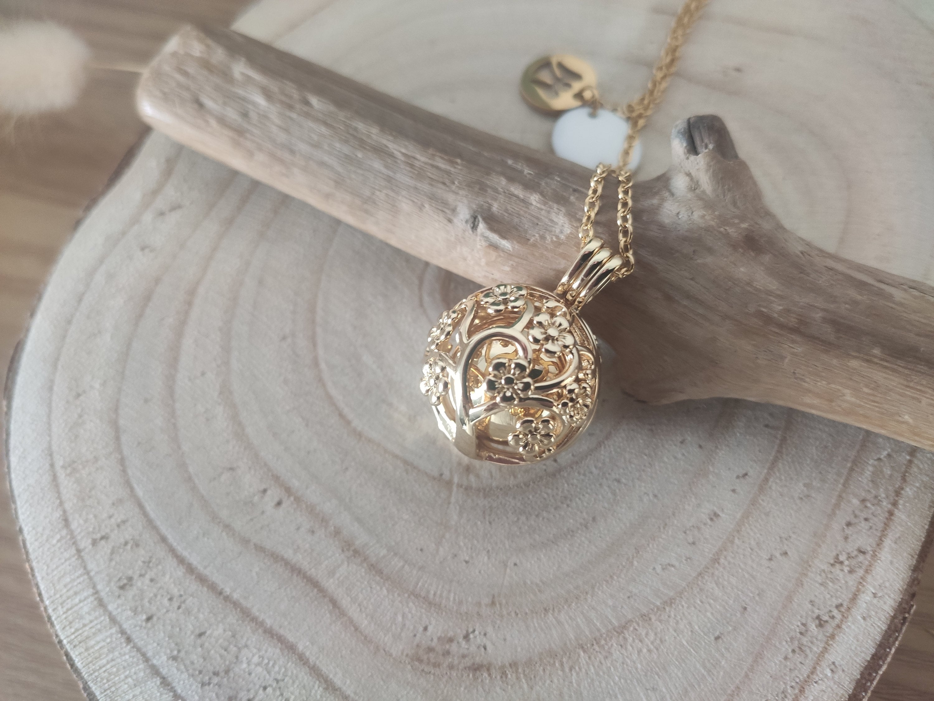 Chiama Angeli Fiore della Vita - Collana per Gravidanza