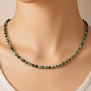 Ruby zoisite and pearl bracelet, 24K gold plated, beaded bracelet, Christmas gift for women image 7