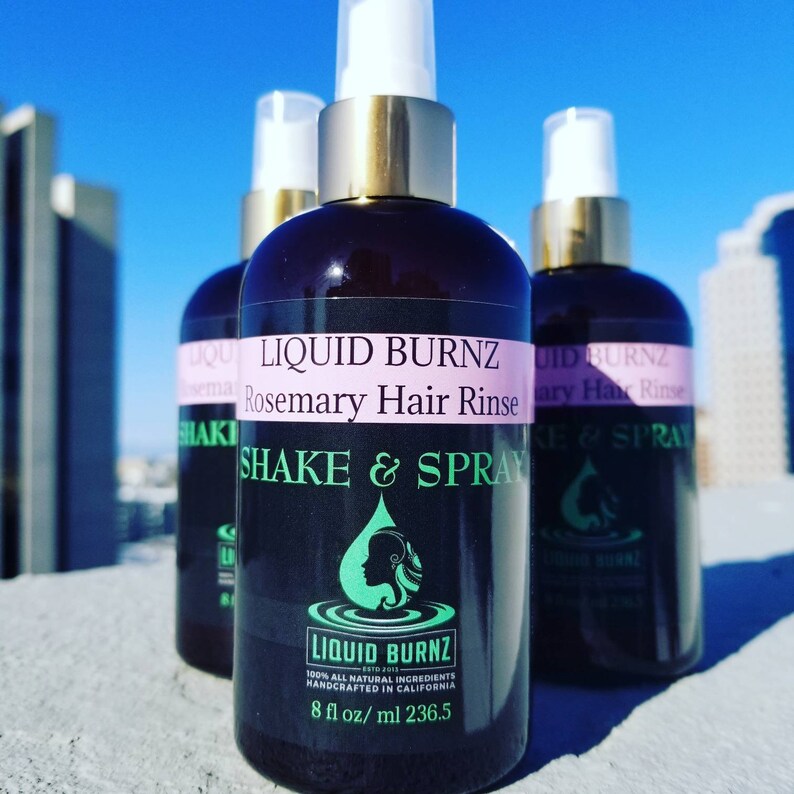 Rosemary Hair Rinse Spray Etsy