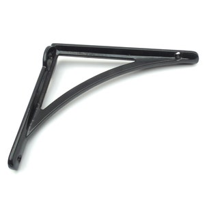 Jones & Grey Vintage Industrial Victorian Cast Iron Metal Shelf Bracket Iron Bridge Black