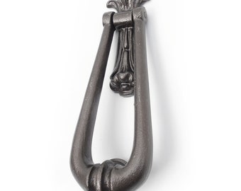 Jones & Grey Vintage Victorian Period Style Ornate Cast Iron Metal Door Knocker