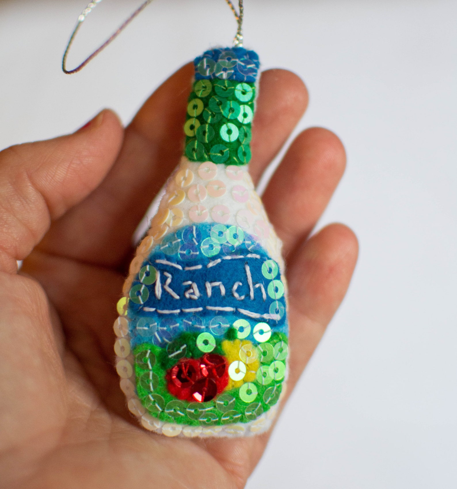 Felt Ranch ornament Christmas Gift Etsy