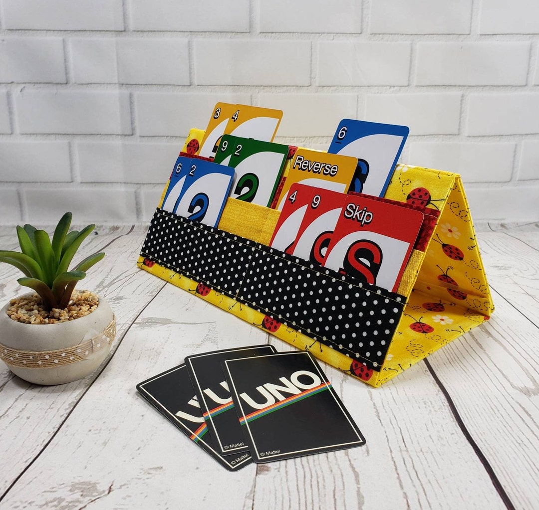 Card Caddy, Card Holder, Playing Card Holder, Childs Card Holder
