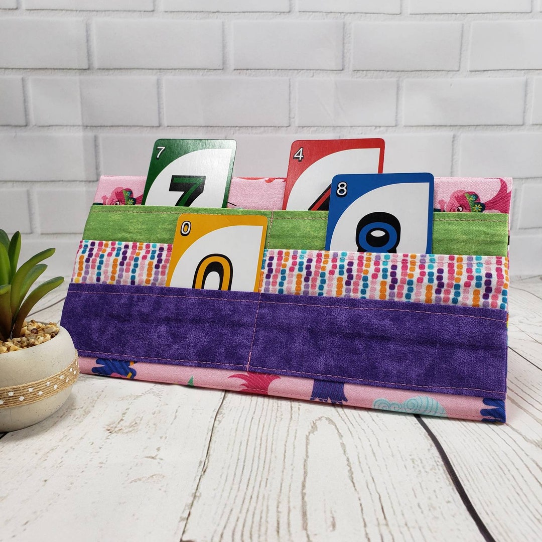 Card Caddy Card Holder Playing Card Holder Childs Card Etsy