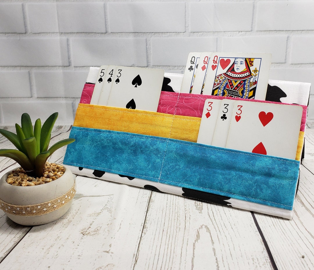 Card Caddy, Card Holder, Playing Card Holder, Childs Card Holder