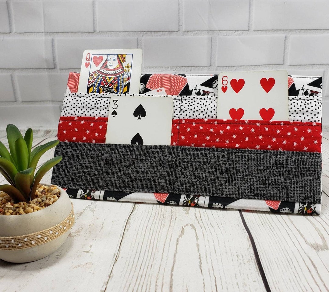 Card Caddy, Card Holder, Playing Card Holder, Childs Card Holder