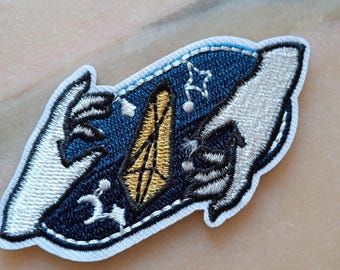 patch brodé écusson brodé thermocollant magie