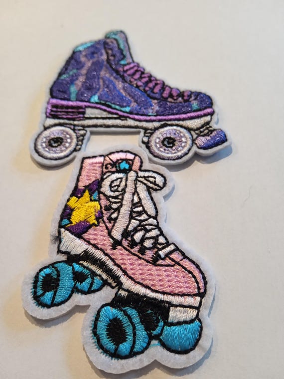 embroidered iron-on patch roller