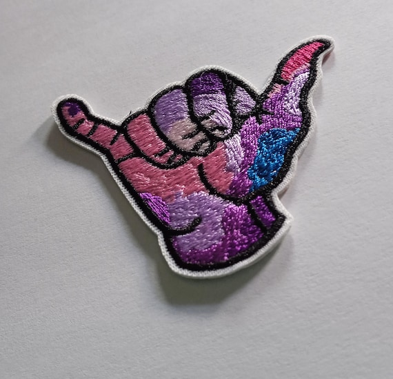 embroidered patch rainbow unicorn embroidered badge