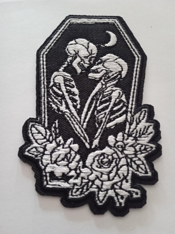 eternal love iron-on embroidered badge patch