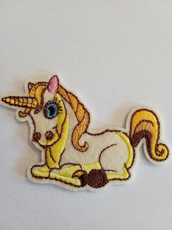 embroidered patch unicorn embroidered badge