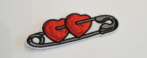 rock n' roll hand embroidered patch